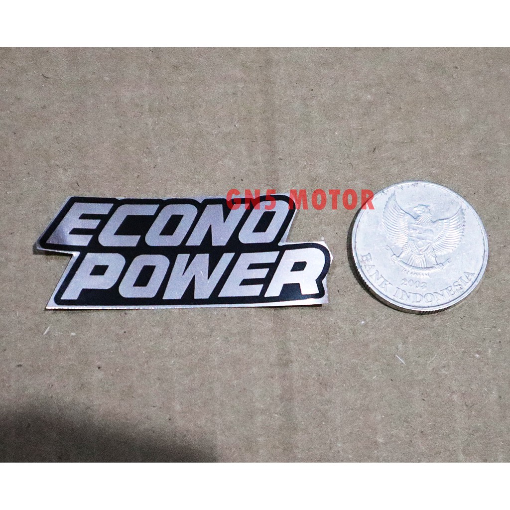 Jual Stiker Econo Power Honda Astrea Prima Sebagai Pengganti Emblem