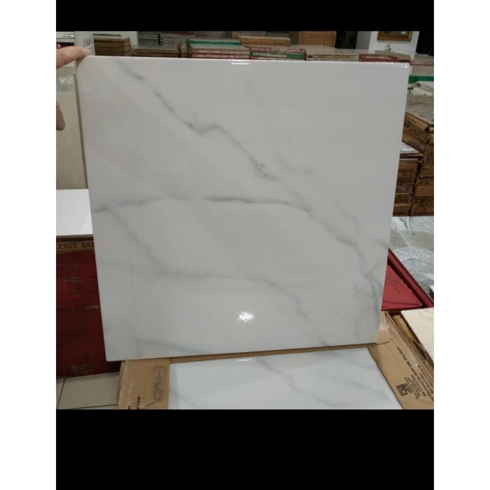 Jual Keramik Lantai Asia Tile 40x40 Madrid Grey Kw A Shopee Indonesia