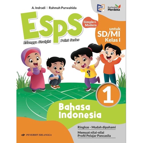 Jual Buku Esps Bahasa Indonesia Kelas 1 Sd Erlangga Kurikulum Merdeka Shopee Indonesia 4974