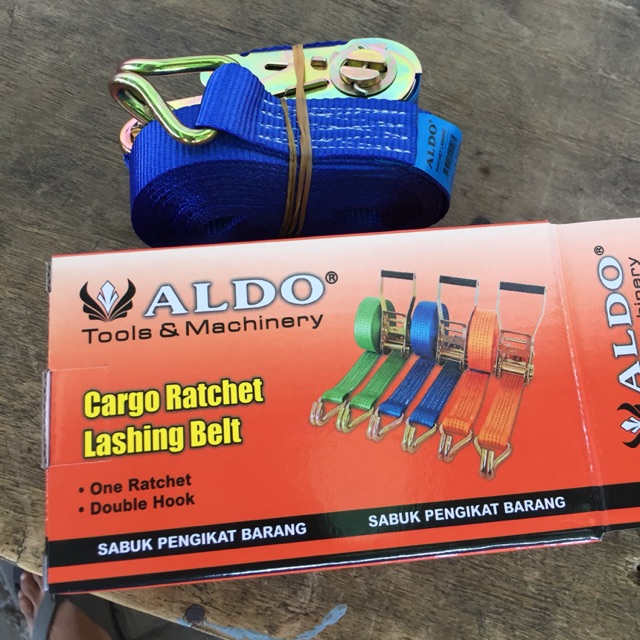 Jual Alat sabuk ratchet rachet pengikat barang 1 ton x 6 meter aldo ...
