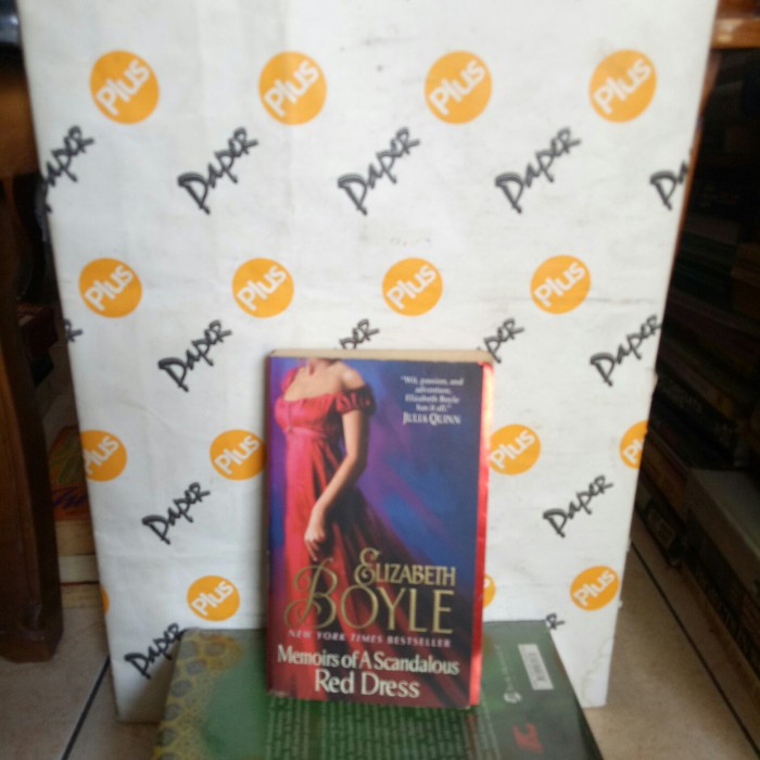 Jual ORI MEMOIRS OF A SCANDALOUS RED DRESS BY ELIZABETH BOYLE Shopee Indonesia