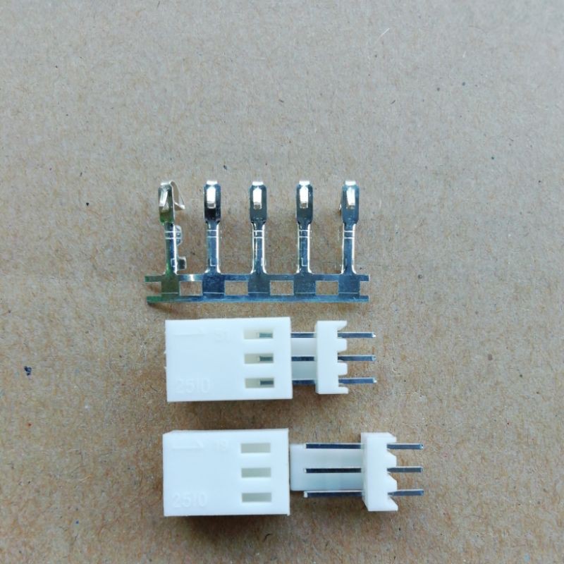 Jual Konektor 3Pin Molek 3pin Molex 3Pin 2510 10Set | Shopee Indonesia