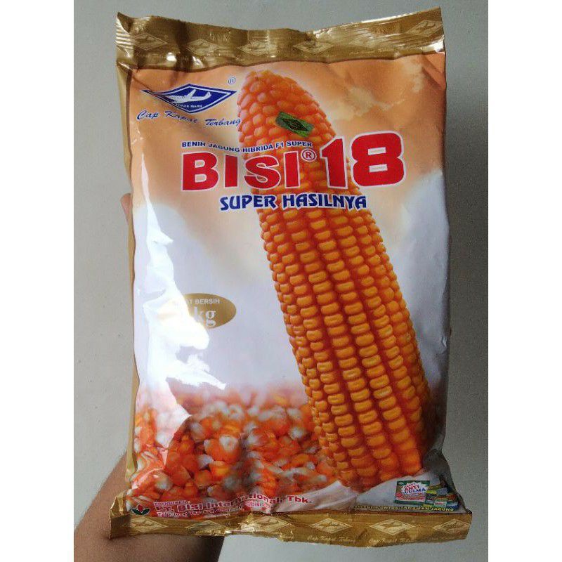 Jual Benih Jagung Hibrida Bisi 18 1kg Shopee Indonesia 1676