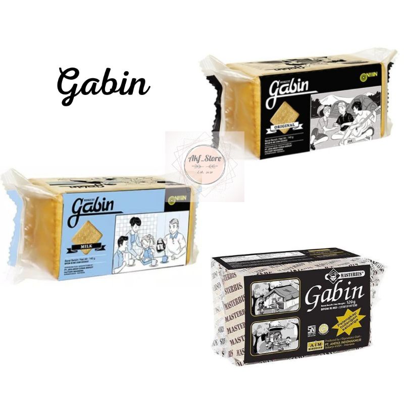 Jual Gabin Biskuit Merek Masterbis Nissin Susu Nissin Original