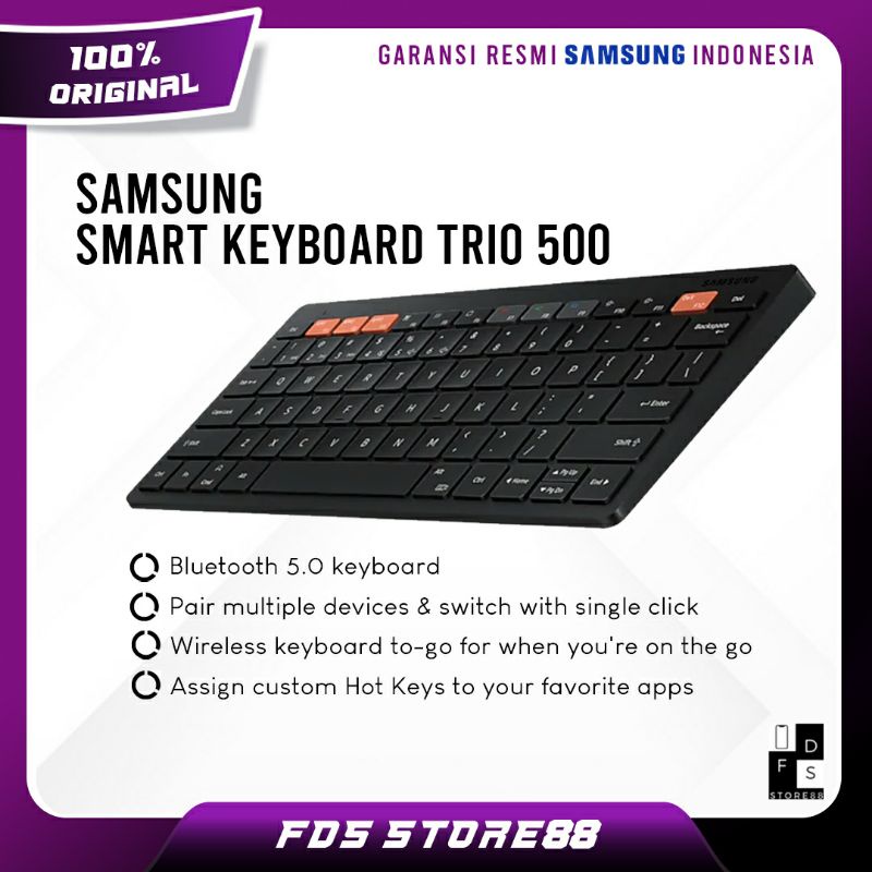 Jual Smart Keyboard Trio 500 Samsung Original | Shopee Indonesia
