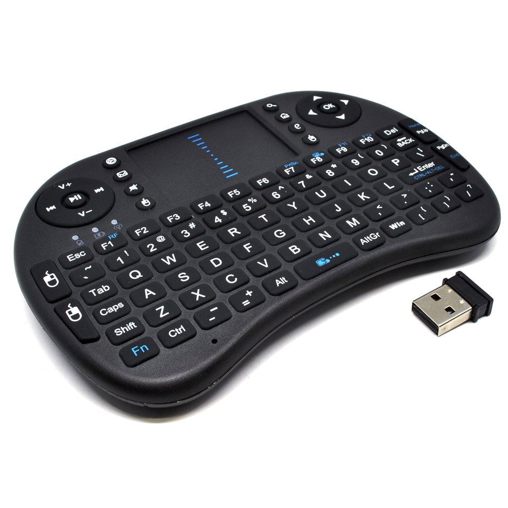 Jual Taffware Mini Keyboard Wireless 2.4GHz dengan Touch Pad | Shopee ...