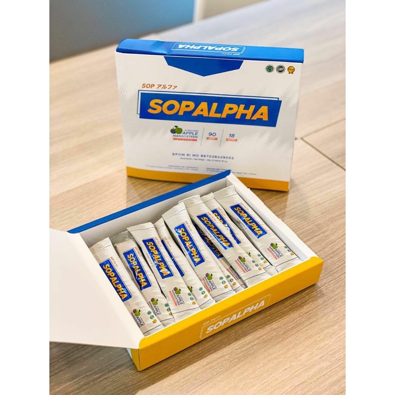 Jual SOP ALPHA sachets | Shopee Indonesia