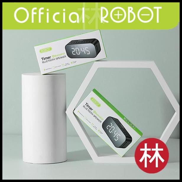 Jual Robot Rb550 Bluetooth Speaker 5.0 With Led Display & Alarm Clock ...