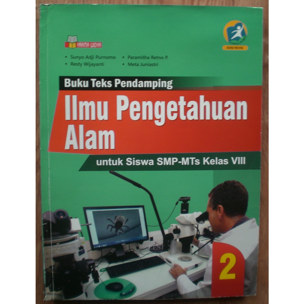 Jual BUKU TEKS PENDAMPING ILMU PENGETAHUAN ALAM SISWA SMP MTS KELAS ...