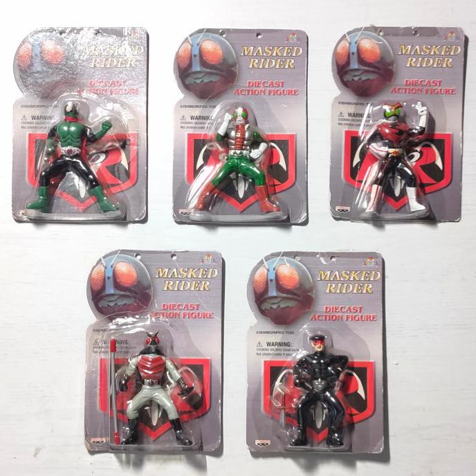 Jual Full Set Diecast Kamen Rider Banpresto Action Figure Masked Rider