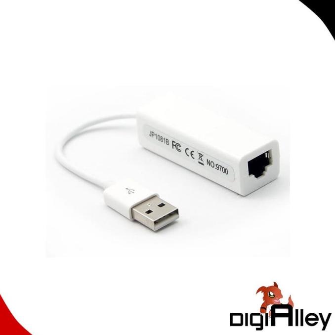 Jual USB LAN Card 2.0 To Adapter RJ45 External For Macbook