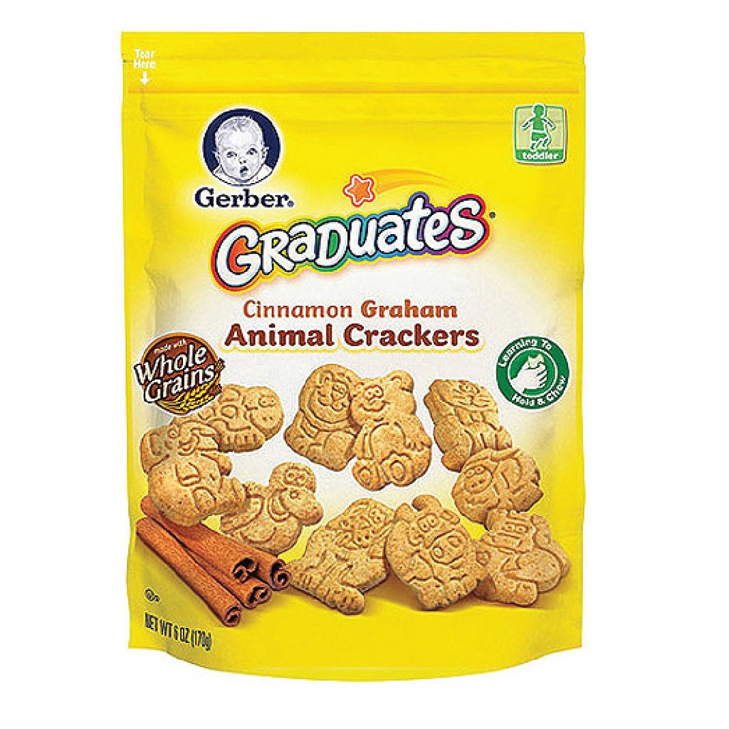 Jual Gerber Graduates Animal Crackers 170g (SIngapore) Shopee Indonesia