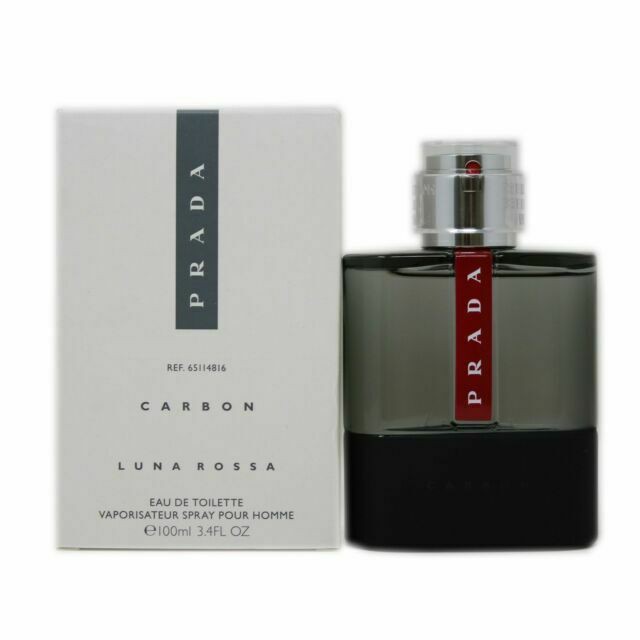 PARFUM ORIGINAL PRADA LUNA ROSSA CARBON FOR MEN 100ml EDT AUTHENTIC