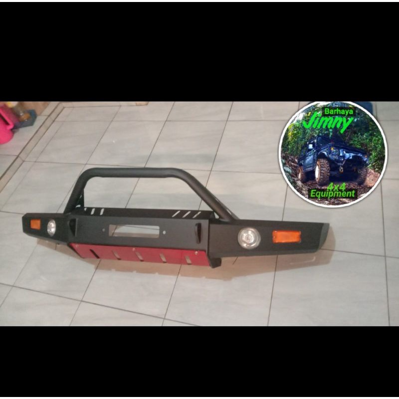 Jual BEMPER DEPAN KATANA PLAT BESI MODEL ARB BUMPER JIMNY VARIASI