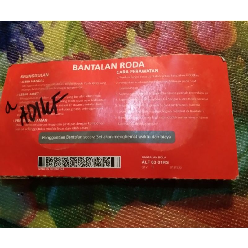 Jual original AHM Astra Honda motor HGP Honda genuine part klaker laker ...