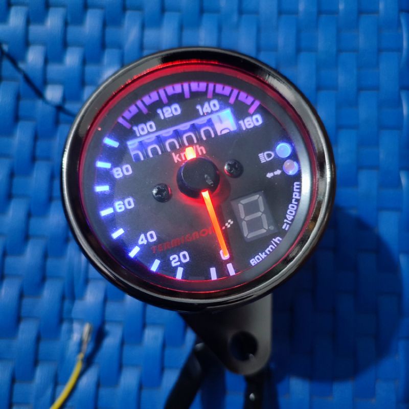 Jual speedometer kilometer plus indikator led vixion rx king mega pro ...