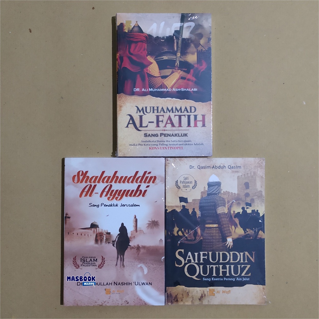 Jual PAKET BUKU PAHLAWAN ISLAM - Muhammad Al-Fatih - Shalahuddin Al ...