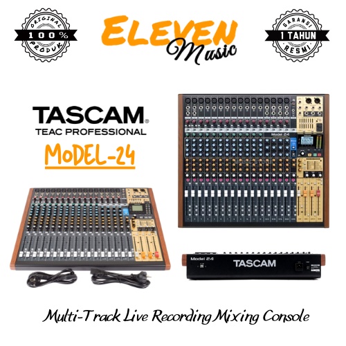 Jual Tascam Model 24 MultiTrack Live Recording Mixing Console Shopee
