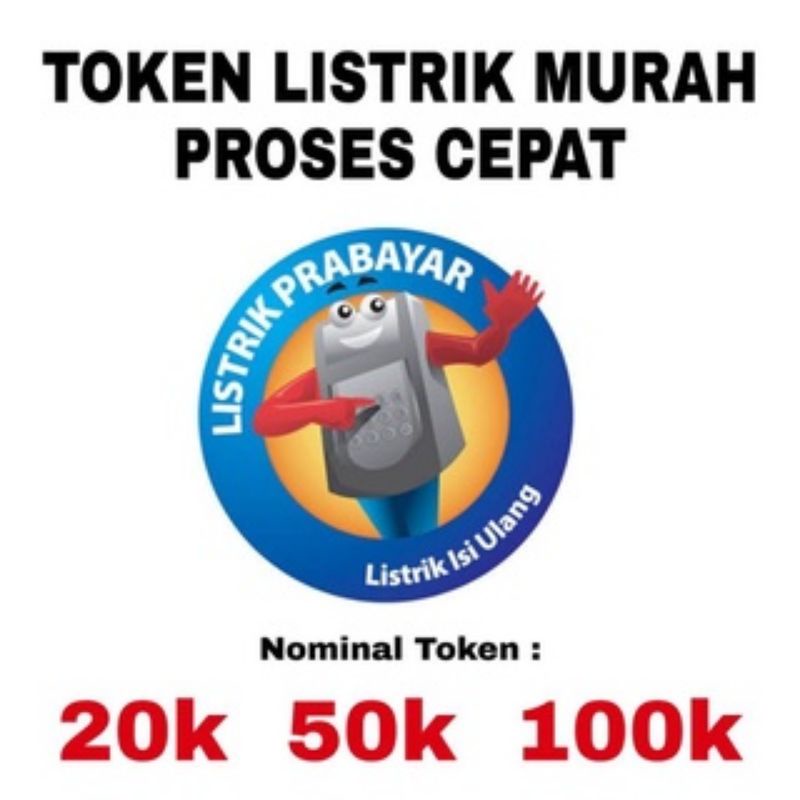 Jual Token Listrik Pln Murah Shopee Indonesia 7123