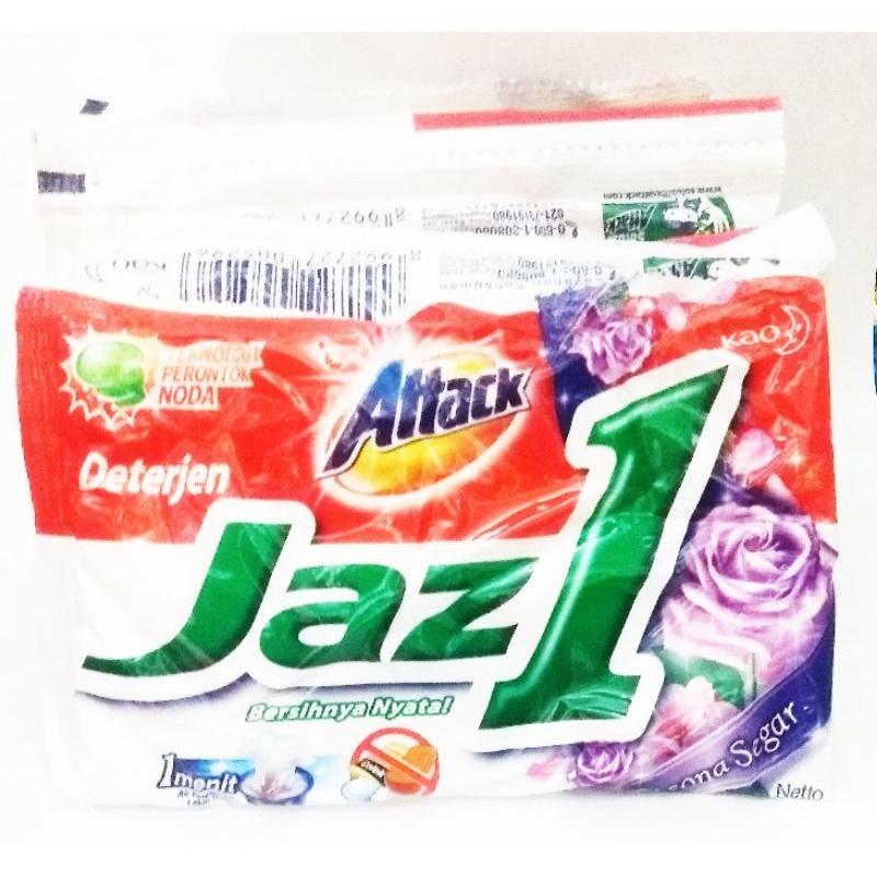 Jual Attack Jaz 1, renceng 12 saset | Shopee Indonesia