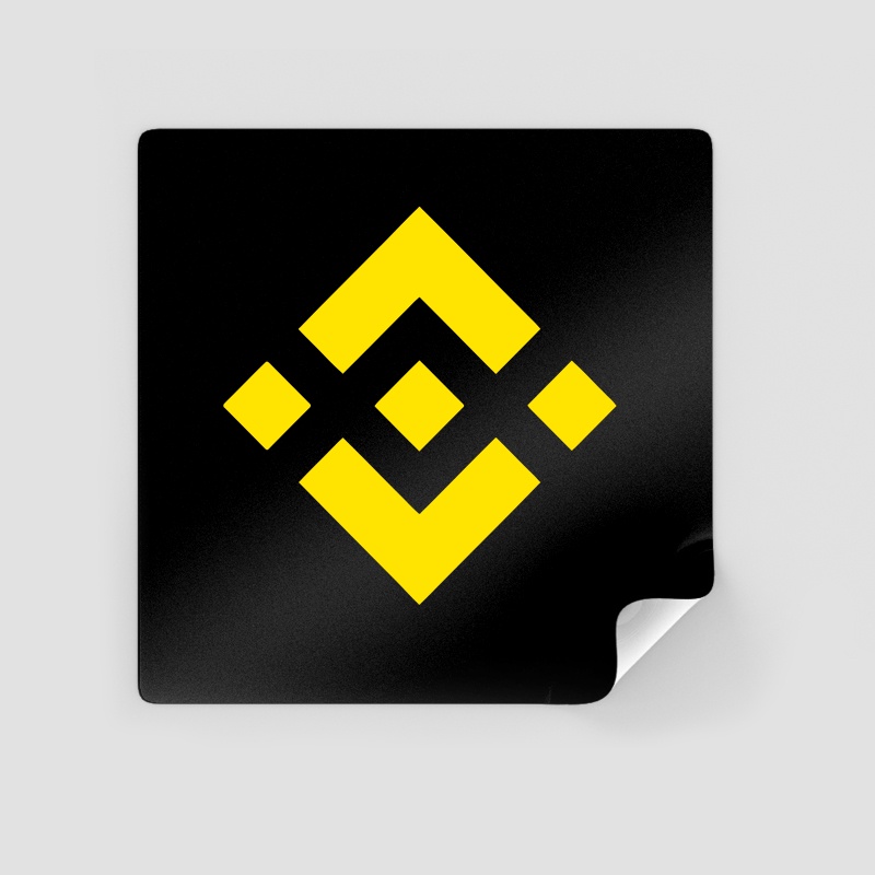 Jual Stiker Binance Coin BNB Satuan Anti Air | Shopee Indonesia