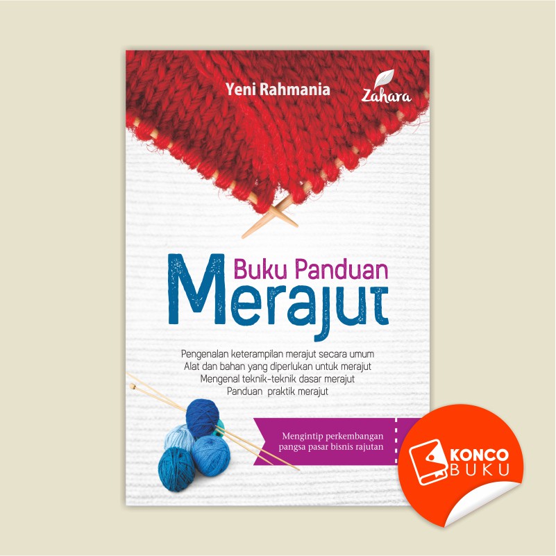 Jual BUKU PANDUAN MERAJUT - YENI RAHMANIA - ZAHARA PUSTAKA | Shopee