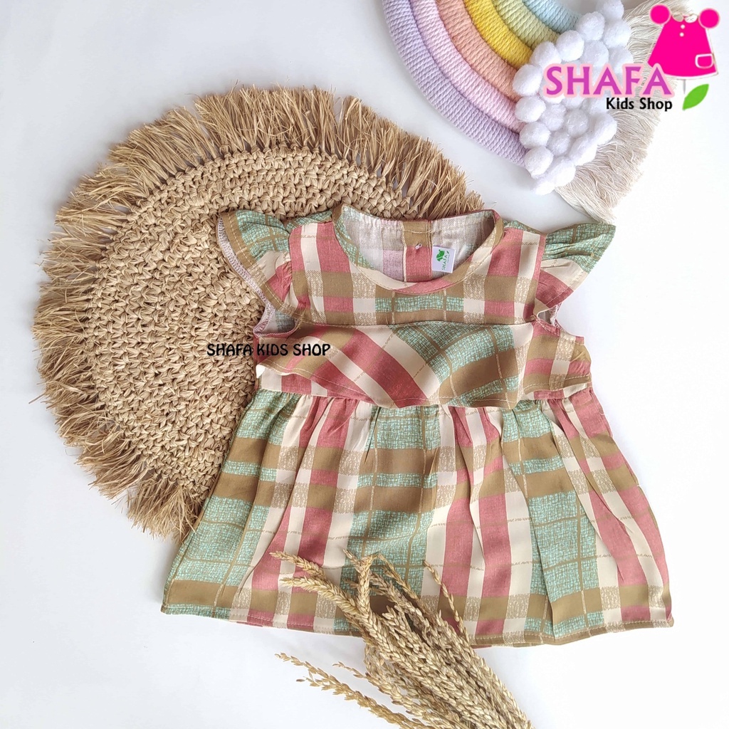 Jual DRESS BAYI PEREMPUAN 3-18 BULAN RAYON VISCOSE / BAJU BAYI