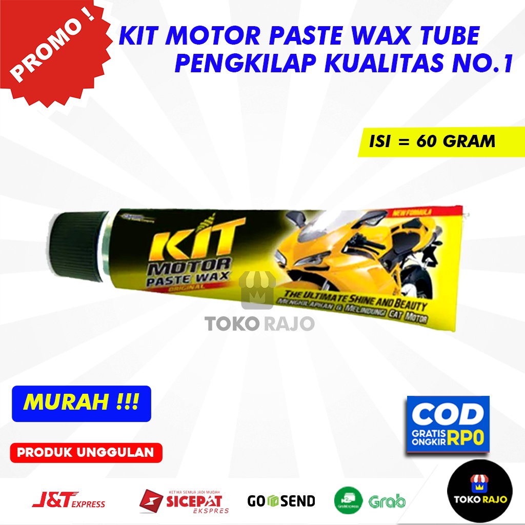 Jual KIT MOTOR KUNING KIT TUBE ODOL KUNING PASTE WAX POLES Shopee