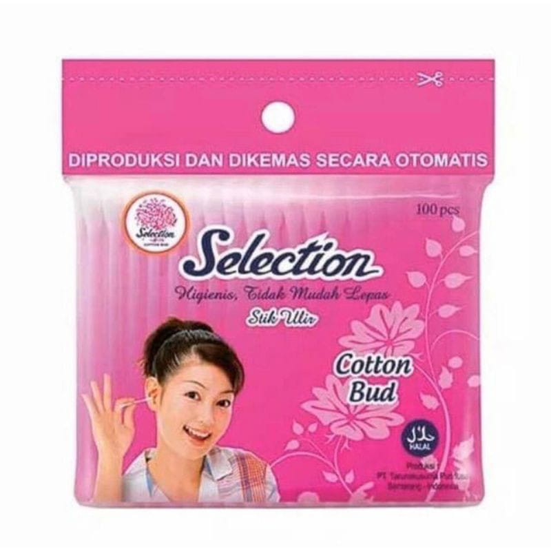 Jual Kapas Selection Facial Cotton 35gr 50gr 75gr Selection Cotton Bud