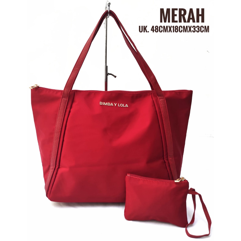 Jual TOTE BAG WANITA IMPORT BYL UKURAN BESAR,MUAT LAPTOP 14 INCH, MUAT