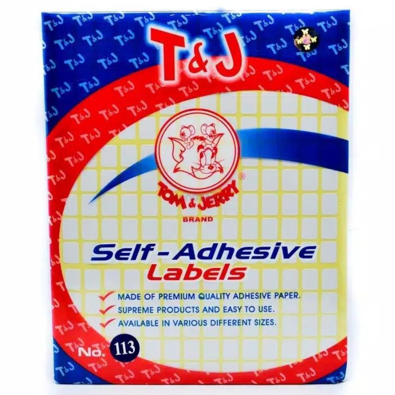 Jual Label Sticker Tom and Jerry / T&J No 113 | Shopee Indonesia
