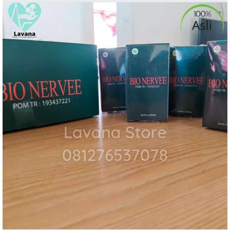 Jual Bio Nervee 4 Botol | Shopee Indonesia