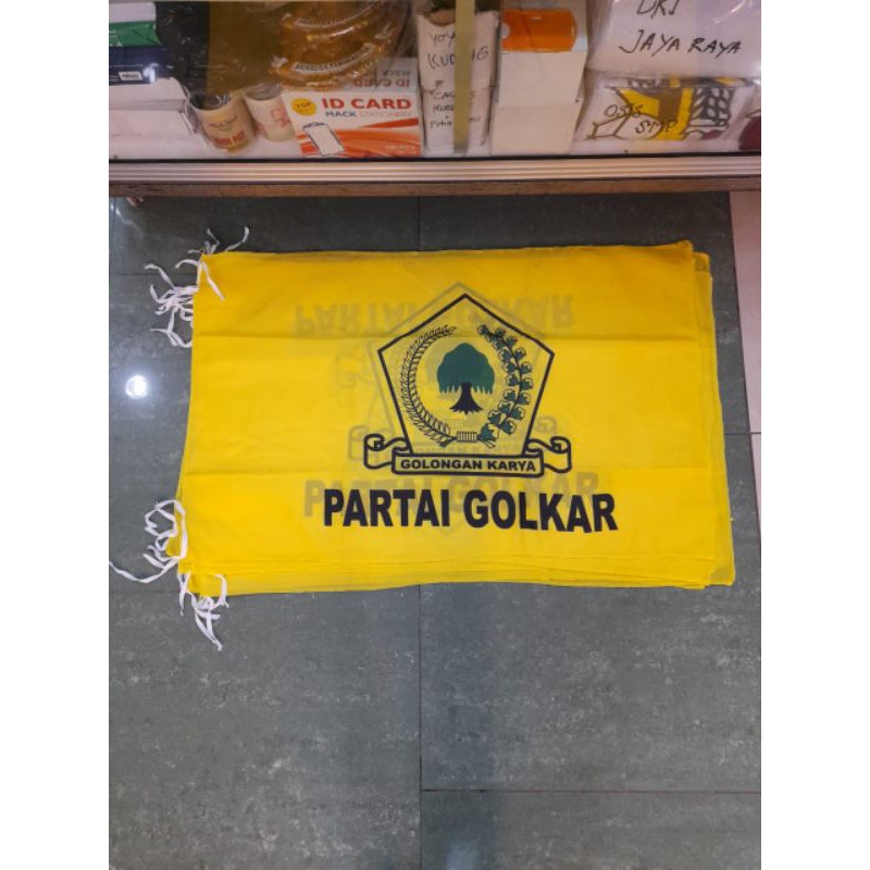 Jual Bendera Partai Golkar / Bendera Golkar / Atribut Golkar / Bendera ...