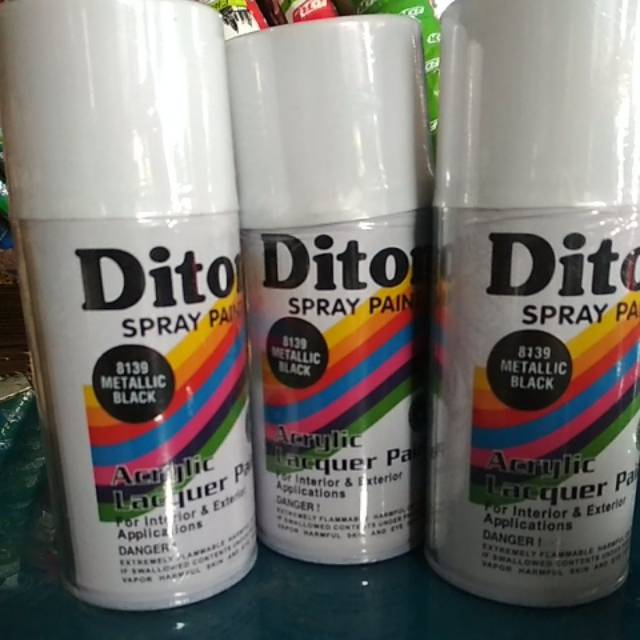 Jual Pilox Pilok Diton Cc Black Metalic Hitam Metalic No Original Shopee Indonesia