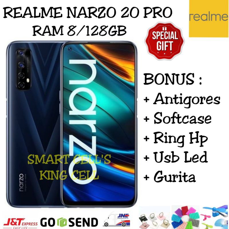 Jual REALME NARZO 20 PRO 8/128GB GARANSI RESMI REALME INDONESIA ...