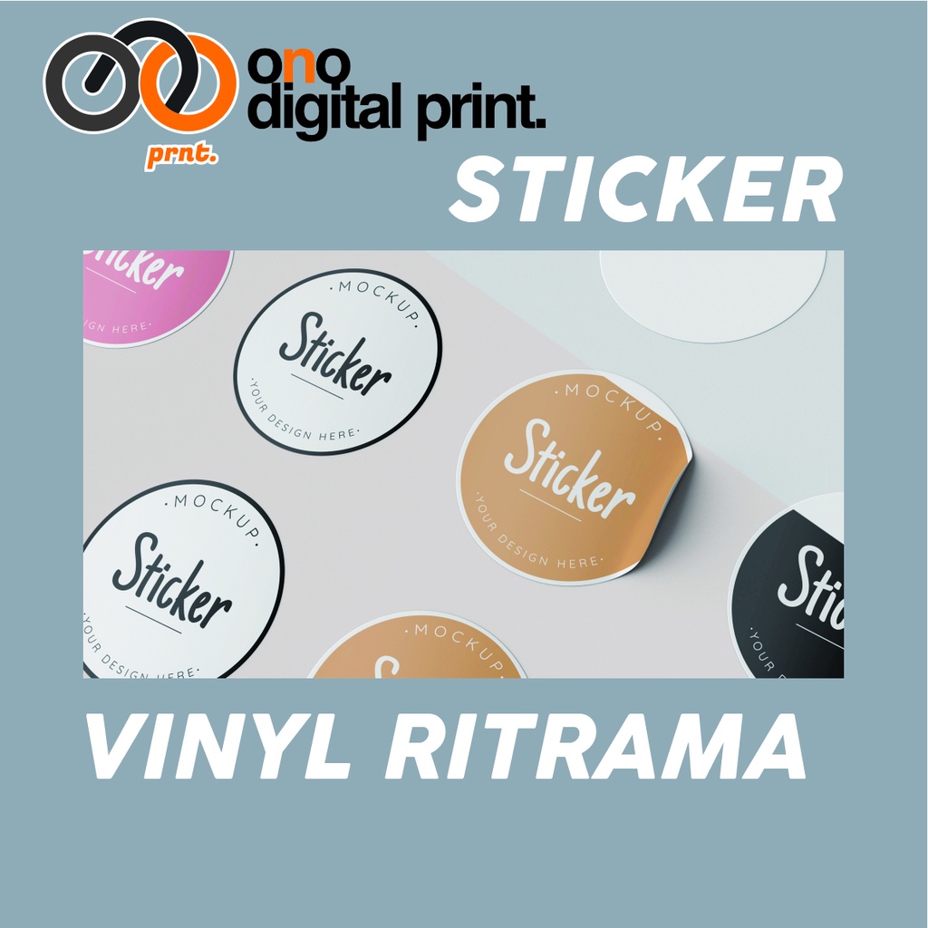 Jual Cetak Sticker Ritrama Print Sticker Ritrama Print Sticker Meteran Shopee Indonesia