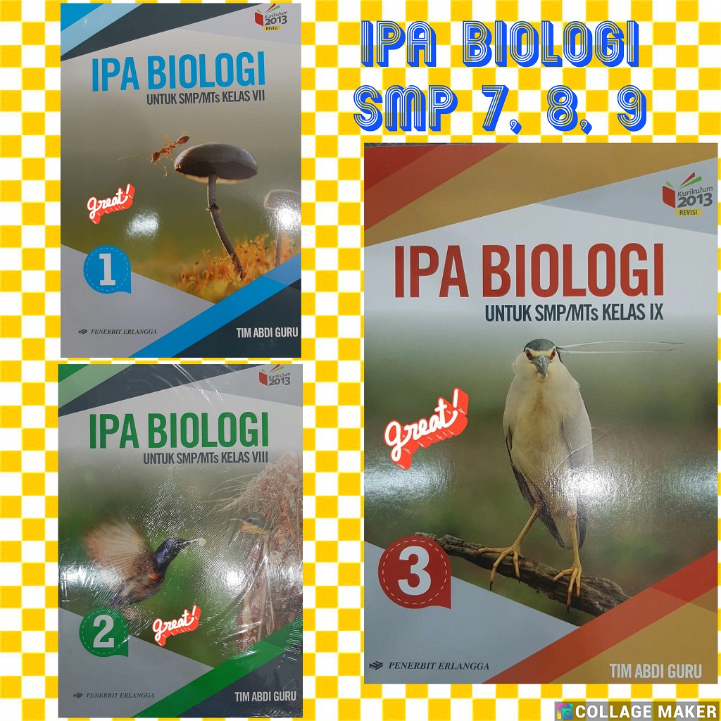 Jual IPA Biologi SMP Kelas 7 & 9 (Kurikulum 2013 - Edisi Revisi ...