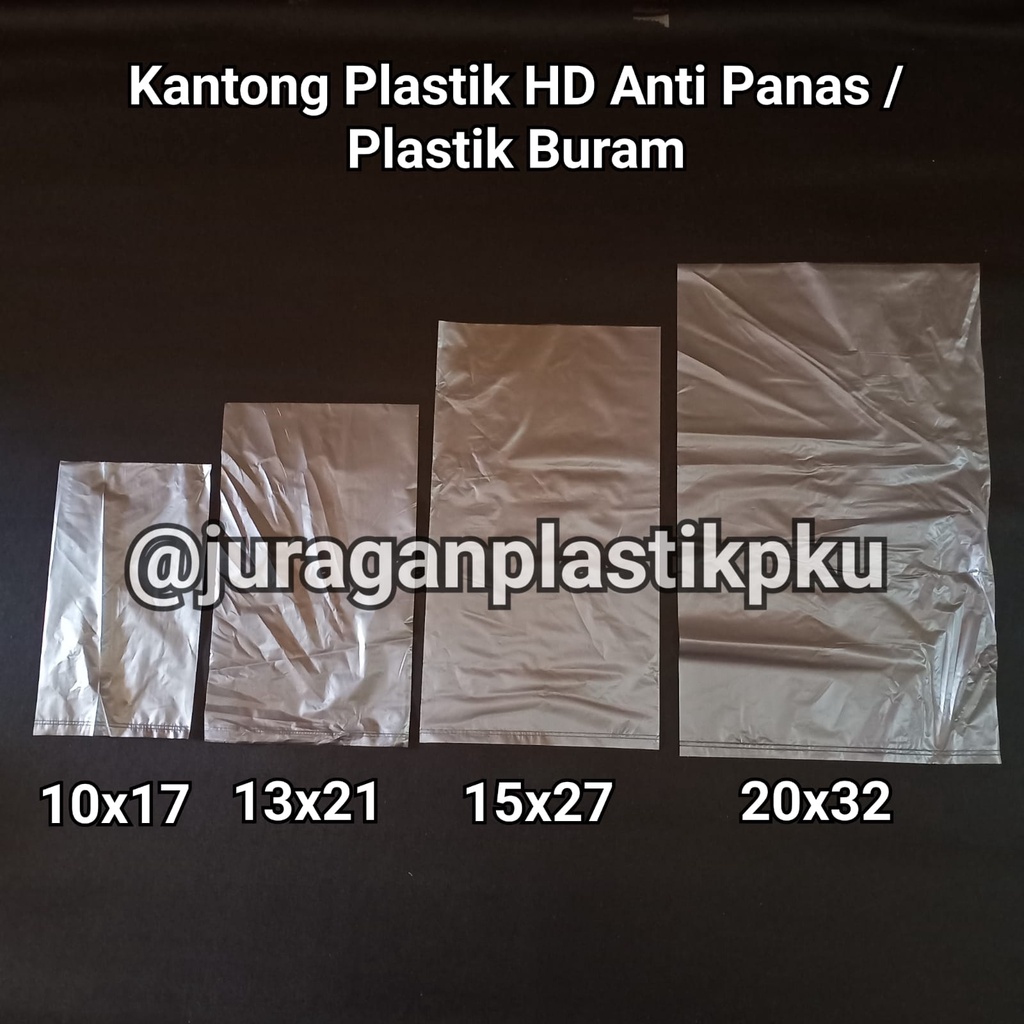 Jual Kantong Plastik HD Buram Anti Panas | Plastik Kabur Kuah Lontong ...