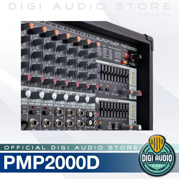 Jual ALAT MUSIK Behringer PMP2000D Powered / Power Audio Mixer 2000 ...