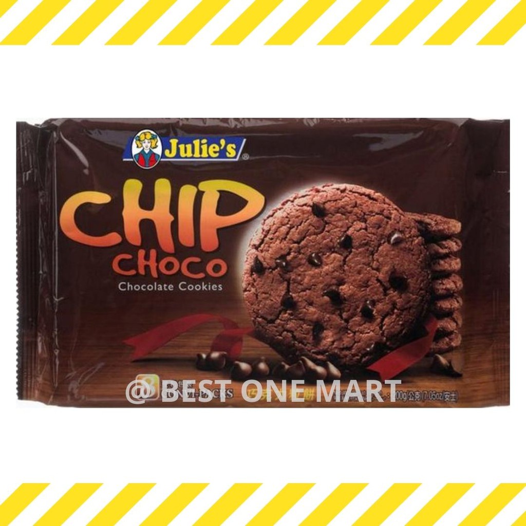 Jual Biskuit Coklat / Julies Chip Choco / Julie's Chocolate Cookies 200 ...
