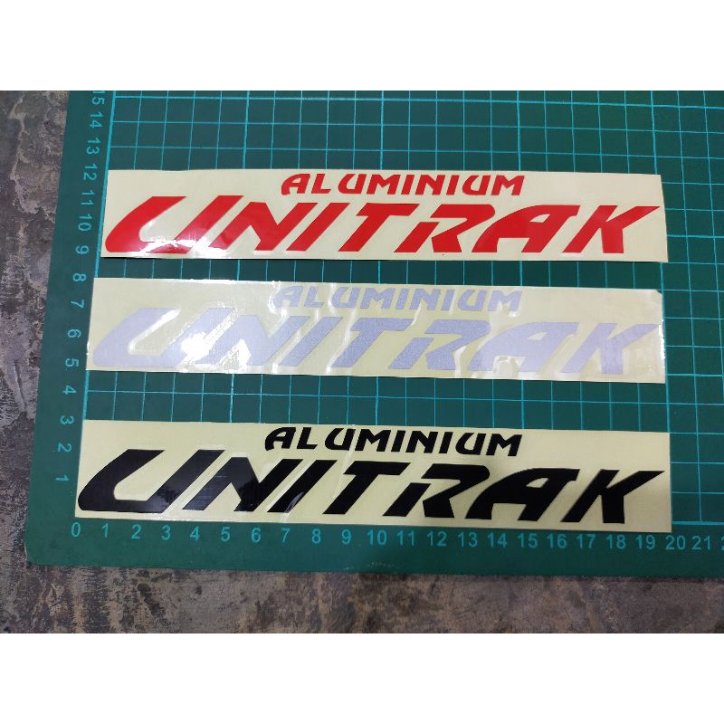 Jual Stiker cutting Aluminium unitrak/sticker cutting aluminium unitrak ...