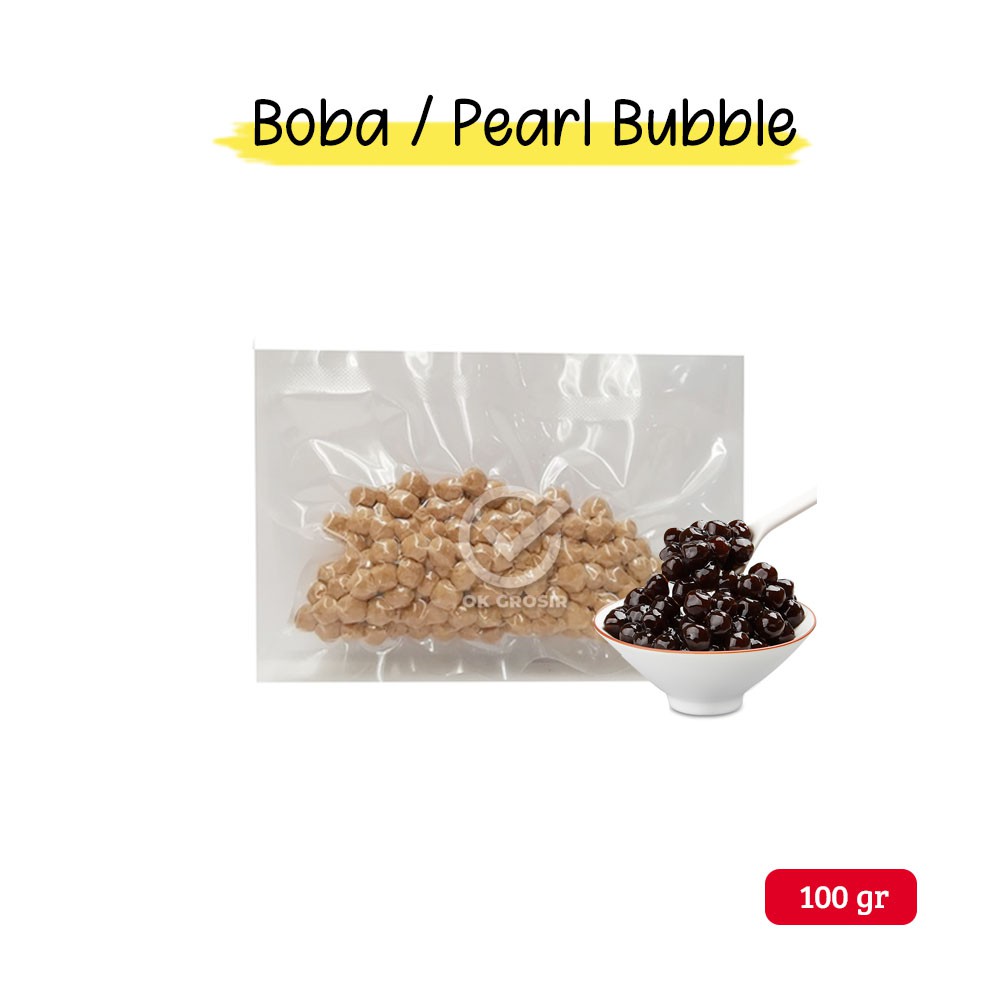 Jual Boba / Pearl Bubble / Tapioca Pearl ASLI IMPOR TAIWAN (YG DIPAKAI