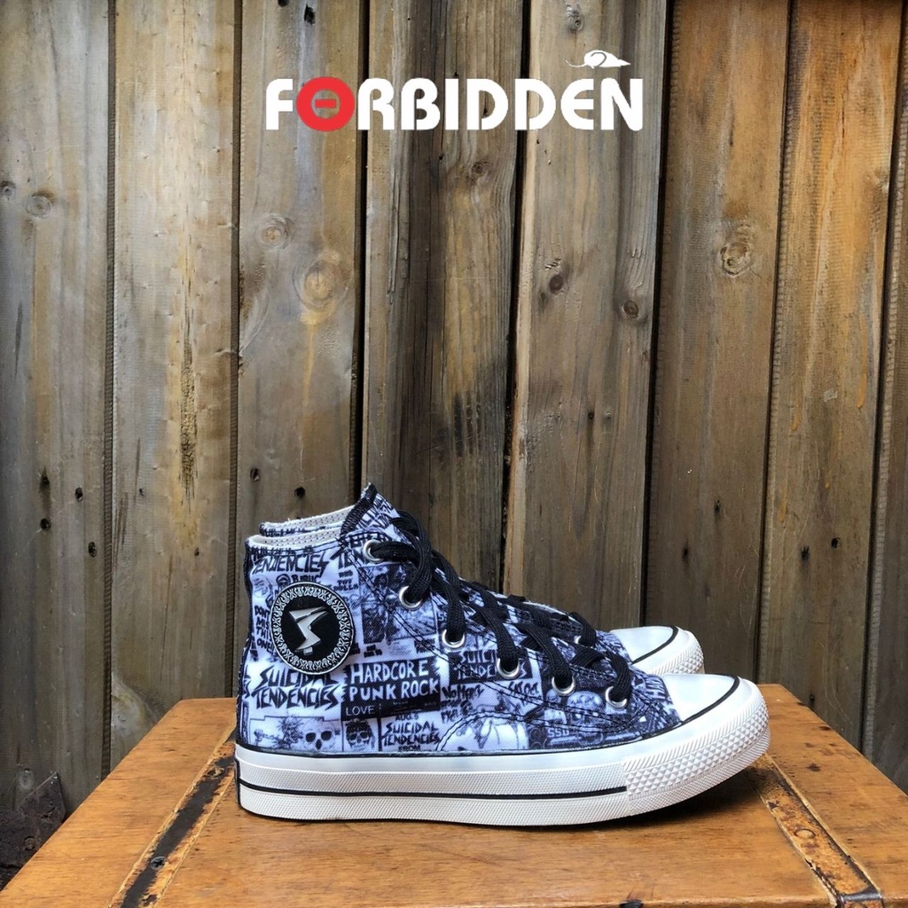 SEPATU CONVERSE 70S SUICIDAL TENDENCIES BLACK HIGH SEPATU CONVERSE PREMIUM CONVERSE MOTIF CONVERSE ORIGINAL SNEAKERS CONVERSE SNEAKERS MOTIF