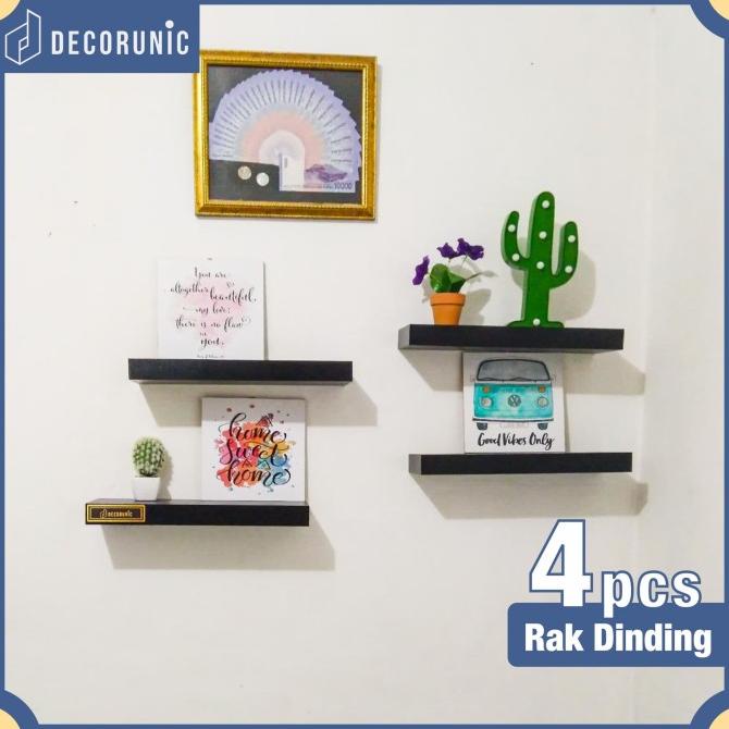 Jual New Decorunic Floating Shelf Rak Dinding Minimalis Ukuran