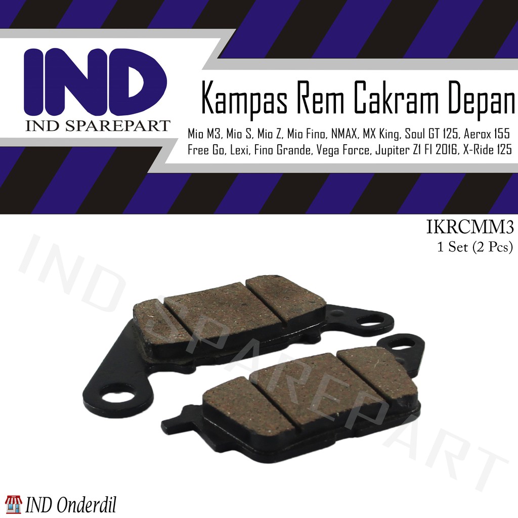 Jual Kampas Rem Cakram Depan Discpad Disc Pad Dispad Jupiter Z Fi Shopee Indonesia