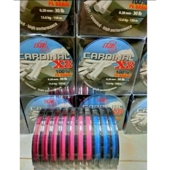 Jual PE EXORI CARDINAL X8 150M | Shopee Indonesia