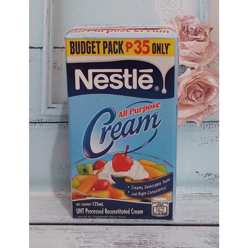 Jual Philippine Nestle All Purpose Cream 125ml Shopee Indonesia