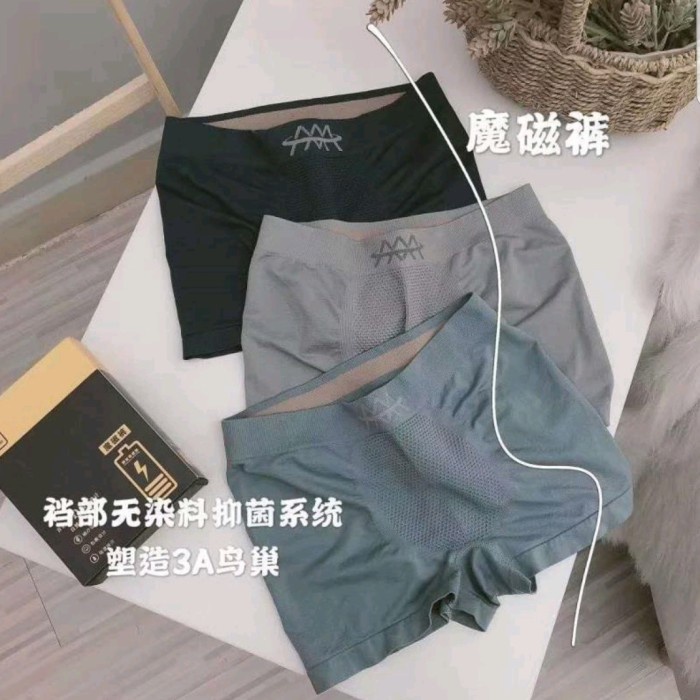 Jual IMPORT!! LY CELANA DALAM BOXER SEXY BREATHABLE MODEL BELALAI GAJAH