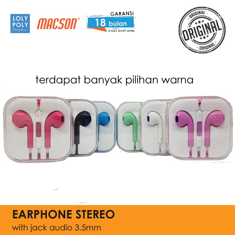 Macson earphone hot sale