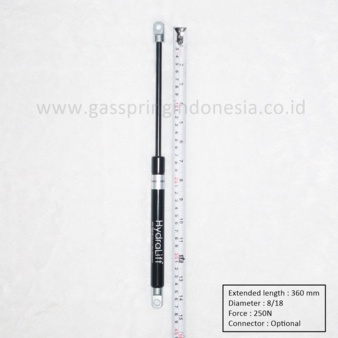 Jual Hidrolik Gas Spring 150 360 250 Newton (25 kg) | Shopee Indonesia